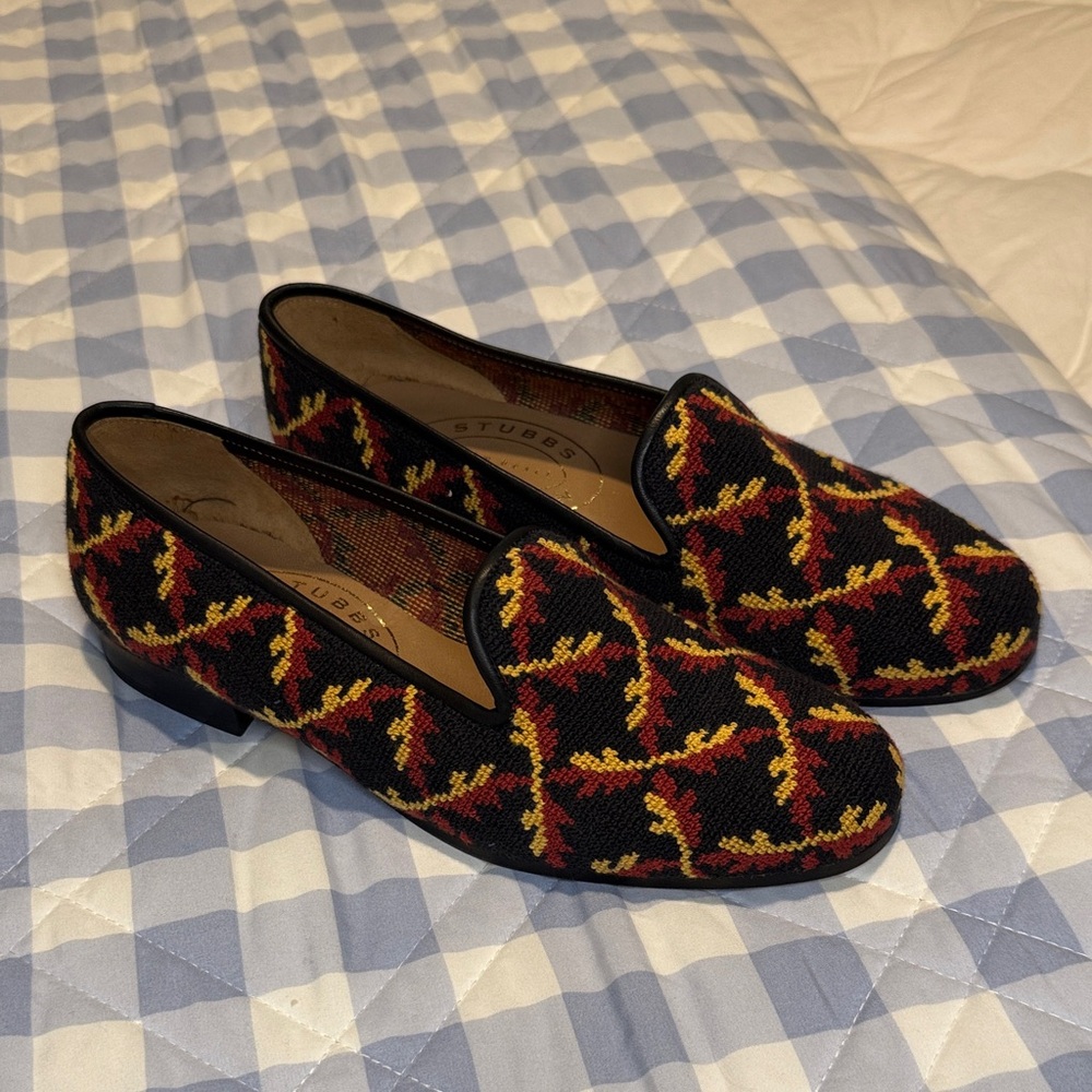 Stubbs & Wootton needlepoint loafer 8